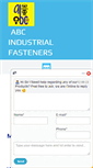 Mobile Screenshot of abcfasteners.com